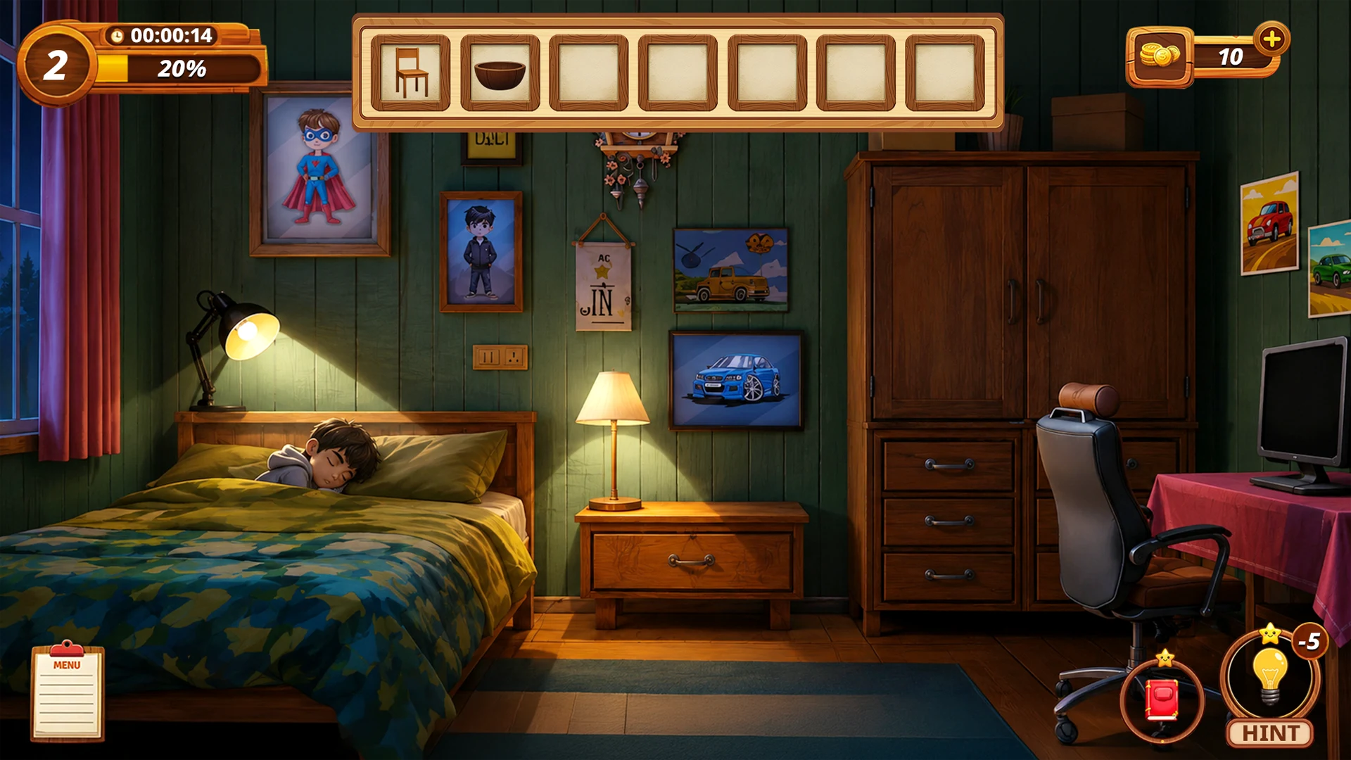 Adventure Riddle: Closing Eyes screenshot