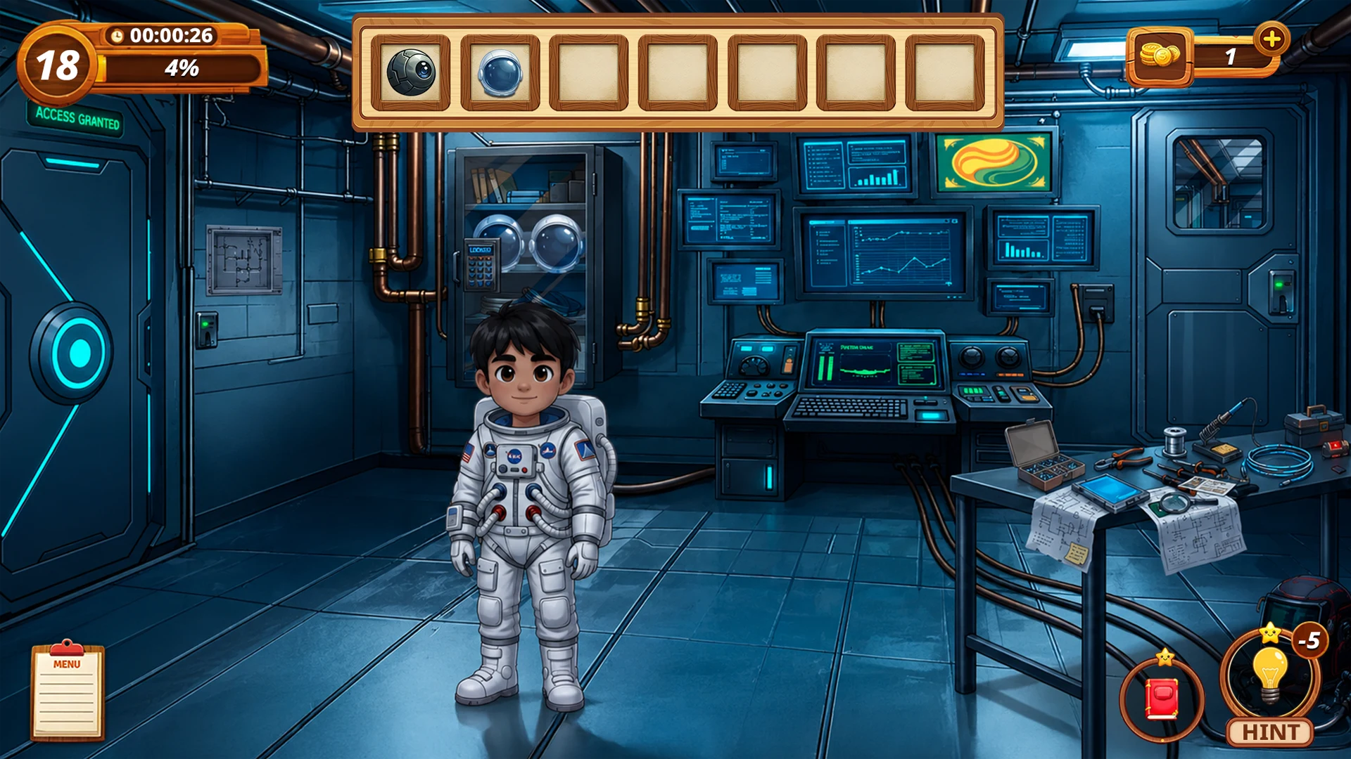 Adventure Riddle: Closing Eyes screenshot