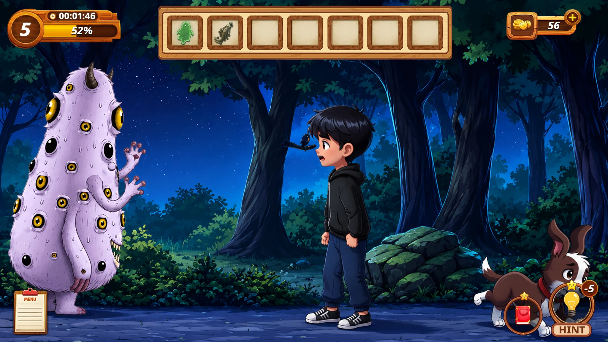Adventure Riddle: Closing Eyes screenshot